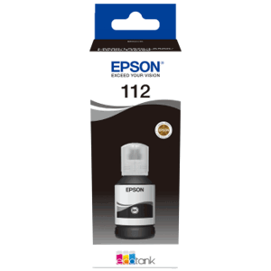 Epson 112, C13T06C14A, fľaša s atramentom - originálny (Čierna)