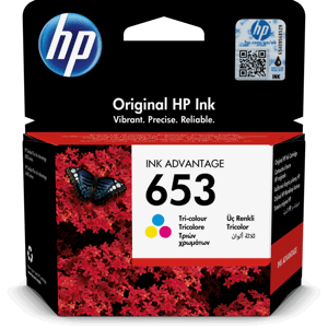 Cartridge HP 653, HP 3YM74AE - originálny (Farebná)