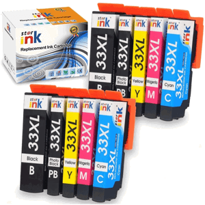 Starink kompatibilní cartridge Epson 33XL, T3357, C13T33574011 (2x Čierna + 3x Farby)