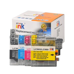 Starink kompatibilní cartridge Brother LC-980 Value Pack, LC980 (LC980VALBP) (Multipack CMYK)