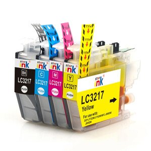 Starink kompatibilní cartridge Brother LC3217XLVALDR, LC-3217 (Multipack CMYK)