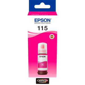 Epson 115, C13T07D34A, fľaša s atramentom - originálny (Purpurová)