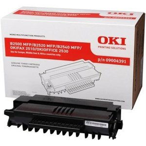 Oki Toner + valec OKI B2500, 2520, 2540MFP, čierny, 09004391, 4000s, O