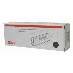 Oki Toner OKI C5200, 5400, čierny, 42804508, 3000s, O - originál