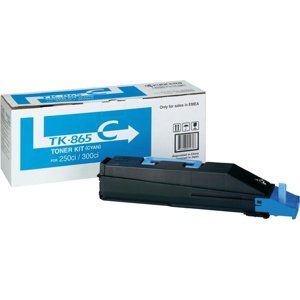 Kyocera Toner Kyocera Mita 250cm / 300c / 400c / 500C, cyan, TK865C, O - originál