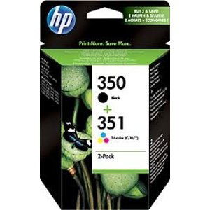 Cartridge HP 350 a HP 351, HP SD412EE (Čierna a farebná).cz - originál