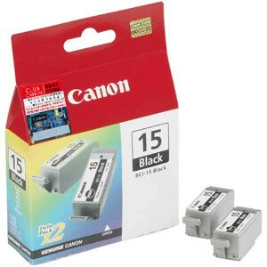 Cartridge Canon BCI-15BK, 8190A002 - originálný (Čierna)