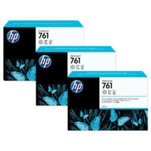 HP Atramentová cartridge HP 3-Pack, DesignJet T7100, CR273A, No. 761, 3x400ml, O - originál