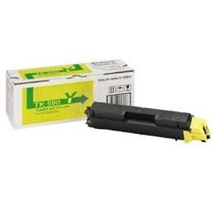 Kyocera Toner Kyocera Mita FS- C5150DN, yellow, TK580Y, 2800s, O - originál