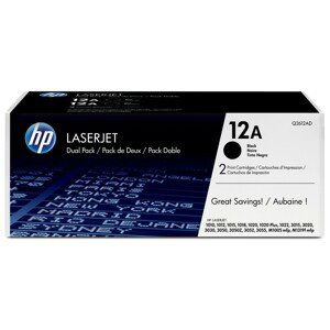 Toner HP 12A, HP Q2612AD originálne (Čierny)