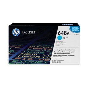 Toner HP 648A, HP CE261A - originálný (Azúrový)