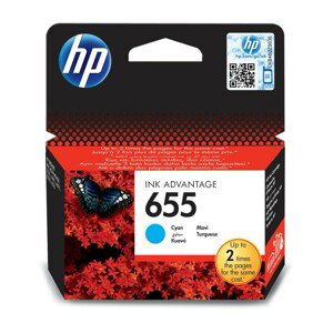 Cartridge HP 655, HP CZ110AE - originálný (Azúrová)