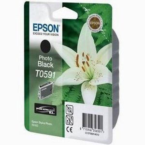 Epson Atramentová cartridge Epson Stylus Photo R2400, C13T059140, photo čierna, 1 * 13ml,