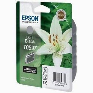 Epson Atramentová cartridge Epson Stylus Photo R2400, C13T059740, svetlo čierna, 1 * 13ml,