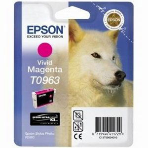 Epson Atramentová cartridge Epson Stylus Photo R2880, C13T09634010, červená, 1 * 13ml, O