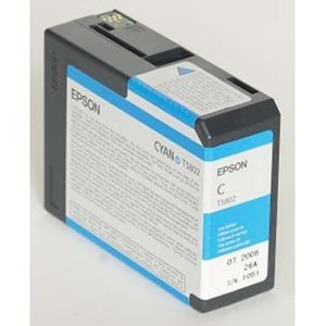 Epson Atramentová cartridge Epson Stylus Pro 3800, C13T580200, cyan, 80ml, O - originál