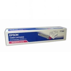 Epson Tonerová cartridge Epson AcuLaser C4200, červená, C13S050243, O - originál