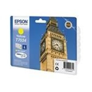 Epson Atramentová cartridge Epson WorkForce Pro WP4000 / 4500 series, C13T70344010, Yello