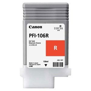 Zásobník Canon PFI-106r, 6627B001 (Červený) - originálný