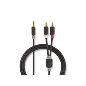 NEDIS Kábel NEDIS JACK 3.5 stereo/2xCINCH 0.5m