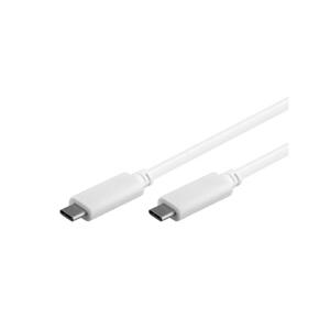 PremiumCord ku31cc1w USB-C/male - USB-C/male, 1m, bílý