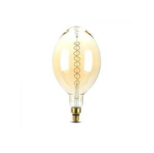 Žiarovka Filament LED E27 8W BF180 biela teplá V-TAC VT-2168D Amber Dimmable