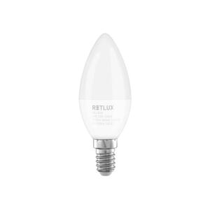 Žiarovka LED E14 6W C37 biela teplá RETLUX RLL 426