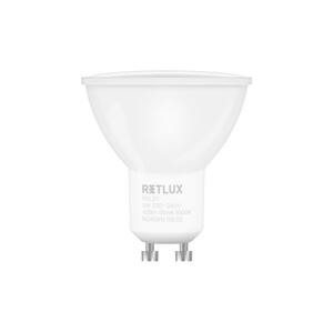 Žiarovka LED GU10 5W biela teplá RETLUX REL 37 4ks