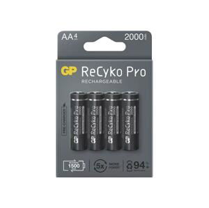 Batérie AA (R6) nabíjacie 1,2V/2000mAh GP Recyko Pro 4ks