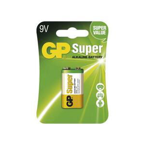 Batéria 6F22 (9V) alkalická GP Super Alkaline