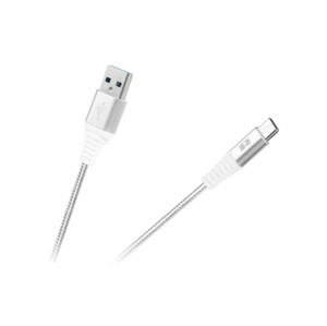 Kábel REBEL RB-6001-100-W USB/USB-C 1m White