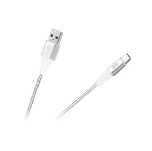 Kábel REBEL RB-6001-050-W USB/USB-C 0,5m White