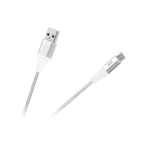 Kábel REBEL RB-6000-050-W USB/Micro USB 0,5m White