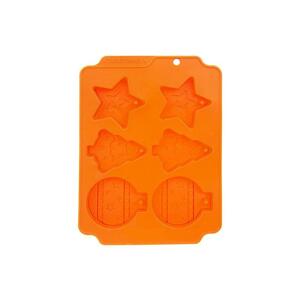 Forma na pečenie vianočných cukroviniek ORION 23x17x1,5cm Orange