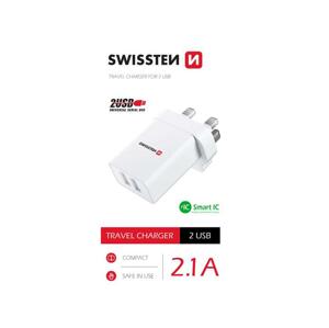 Adaptér cestovný SWISSTEN 22045100 pre použitie zo SR vo Veľkej Británii