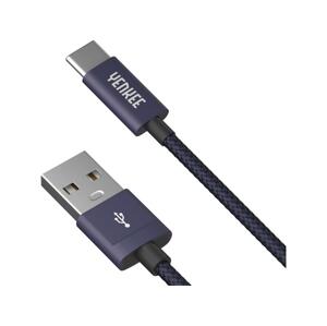 Kábel YENKEE YCU 301 BE USB/USB-C 2.0 1m Purple