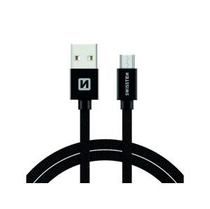 Kábel SWISSTEN 71522201 USB/Micro USB 1,2m Black