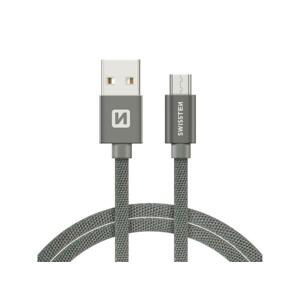 Kábel SWISSTEN 71522202 USB/Micro USB 1,2m Grey