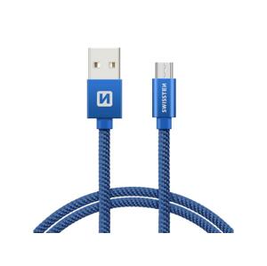 Kábel SWISSTEN 71522208 USB/Micro USB 1,2m Blue