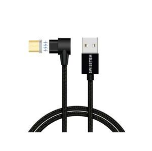 Kábel SWISSTEN 71527400 Arcade USB/Micro USB 1,2m Black