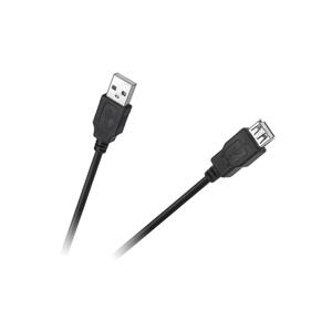 Kábel CABLETECH Eco-Line 1x USB konektor - 1x USB zdierka 1m