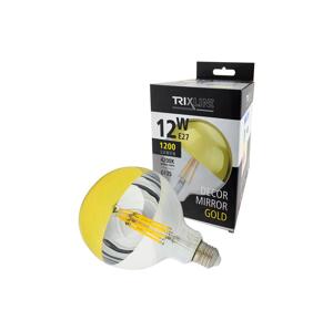 Žiarovka LED E27 12W biela prírodná TRIXLINE Decor Mirror G125 Gold