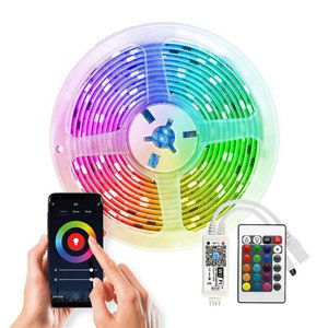 Smart LED pásik 12V 90LED/m IP65 20W/5m RGB SOLIGHT WM57 WiFi