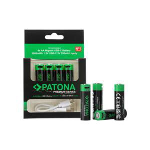 Batéria AA (R6) nabíjací 1,5V/2000mAh PATONA PT1410 4ks