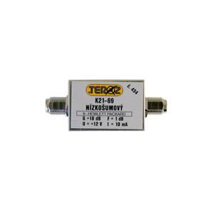 Anténny zosilňovač TEROZ 434X, UHF, G20dB, F1,0dB, U98dBµV, F-F