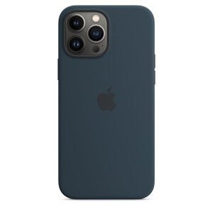 APPLE iPhone 13 Pre Max Silicone Case with MagSafe – Abyss Blue