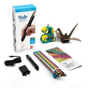 3Doodler 3D Pero Create+ 3D pero a 75 náplní a 5 šablón