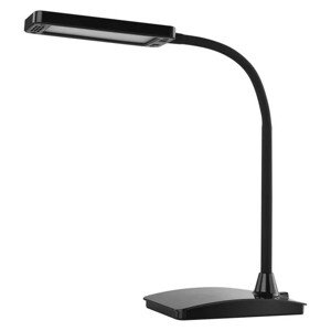 Emos LED stolná lampa Eddy, 6W, 360 lm, stmievateľná + farba svetla, čierna