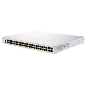 Cisco switch CBS250-48PP-4G (48xGbE, 4xSFP, 48xPoE+, 195W)