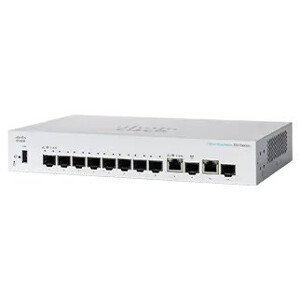 Cisco switch CBS350-8S-E-2G-EU (8xSFP, 2xGbE/SFP combo, fanless) - REFRESH